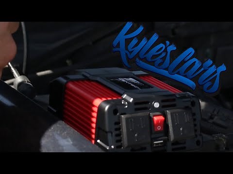 Harbor Freight 200 watt inverter test and review!