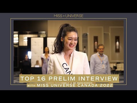 Miss Universe Canada FULL Closed Door Interview (71st MISS UNIVERSE)