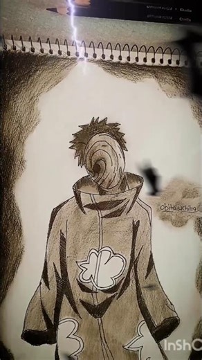 obito drawing 🥺 #obitouchiha #obitodrawing #animedrawing #animestyle