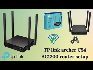 TP link archer C54 AC1200 router setup | How to setup TP link archer C54