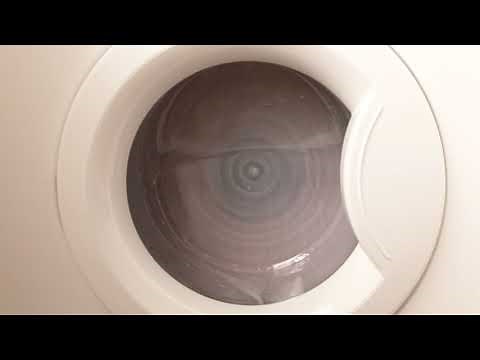 Washing machine spins at 1400 rpm