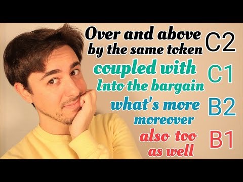 CONECTORES EN INGLÉS | ADDITION | LINKING WORDS