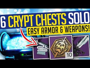 Destiny 2 | 6 FREE RAID CHESTS! How To Get DEEP STONE CRYPT Chests Solo! - Beyond Light