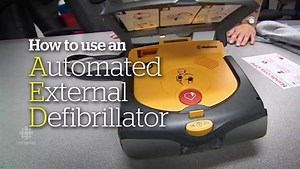 How to use an automated external defibrillator (AED)