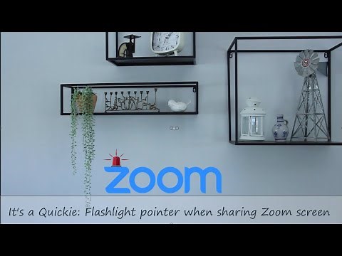 It's a Quickie! Zoom tool: pointer when sharing screen || Digitally Yours, @dele