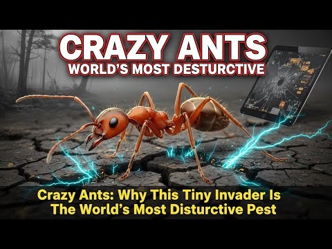 Crazy Ants Why This Tiny Invader Is The World's Most Destructive Pest