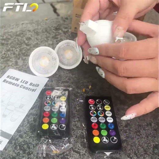 🌈 Small Bulb, Big Color --- FTL RGB Led Bulbs
