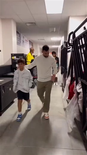 Lionel Messi and Son: Family Moments in Inter Miami