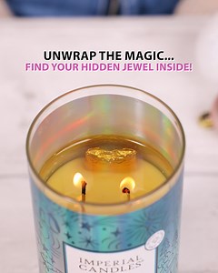 This Christmas, the magic isn’t just in the air... it's hidden inside our candles! 😍 Gift the joy of revealing a surprise piece of jewellery inside your candle. Share unforgettable memories with your loved ones! ✅ FREE Shipping over £60 Shop Now: https://bit.ly/408r45K | Imperial Candles