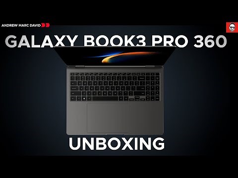 Samsung Galaxy Book3 Pro 360 - Unboxing & First Look Review