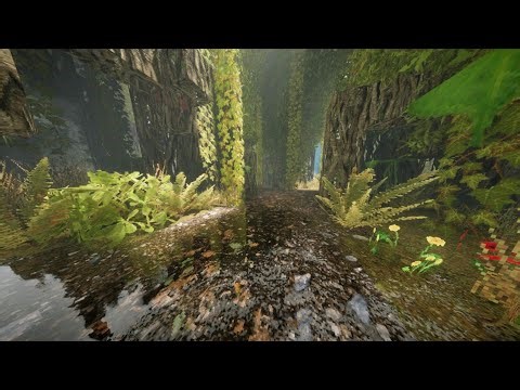 Minecraft 4K Tropical Forest — Patrix 64x texture pack + Nostalgia v5.1 Shader
