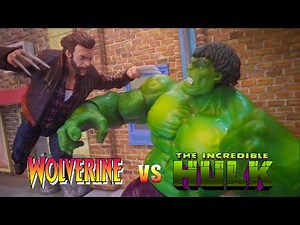Hulk vs Wolverine (STOP MOTION)