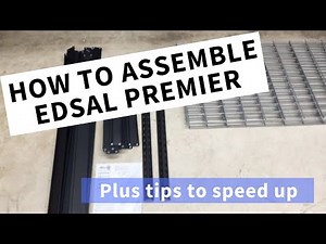Edsal Premier Shelf Assembly: Plus tips to speed up the process