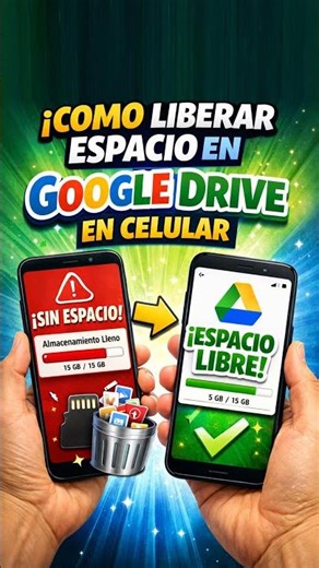 How to free up space on Drive on your mobile phone