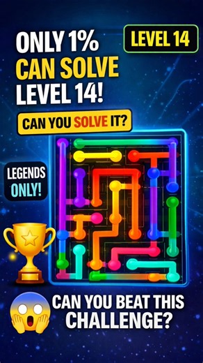 🔥 Only 1% Can Solve Level 14! 😱 Can You Beat This Puzzle Challenge?