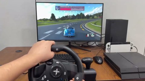 DOYO Gaming Racing Wheel, 270 Degree Xbox Steering Wheel and Pedals with Vibration Feedback for PS4, Xbox One, Xbox Series X/S, PS3, Switch, Xbox 360, Android, Real Racing Simulator