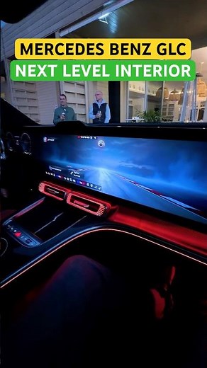 Mercedes GLC EV Ambient Lighting Is Wild!