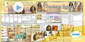 History: Ancient Egypt UKS2 Unit Pack