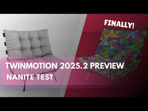 Nanite Finally Arrived in Twinmotion 2025.2!