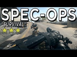 "Survival" Special Ops Defender: Mt. Zaya Mission - 3 STARS - Modern Warfare II Gameplay