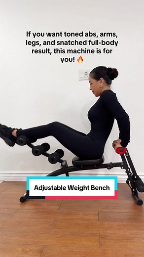 Adjustable Weight Bench for Full Body Workouts