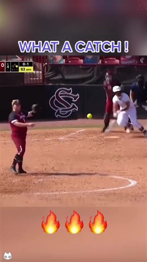 Impressive Softball Catch Demonstration