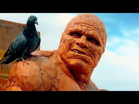 The Thing SAVES a Man on the Bridge | Fantastic Four Epic Rescue Scene | Best Superhero Moments