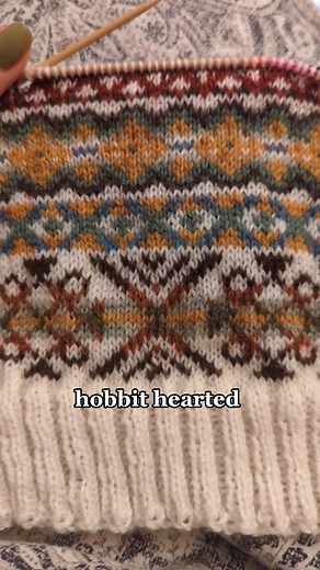 Shetland Seagull Fair Isle Sweater Knitting Pattern