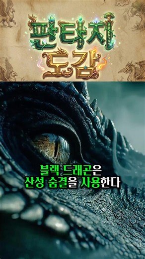 [DRAGON] 블랙 드래곤은 산성 숨결을 사용한다