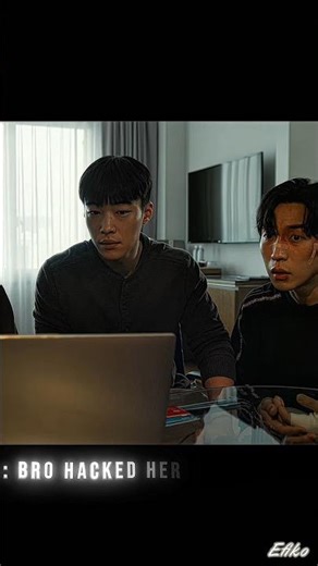 bro hacked her laptop in seconds💀 # bloodhound 2 #netflix