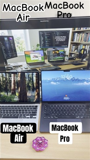 MacBook Pro Vs MacBook Air StartUp Boot time #shorts