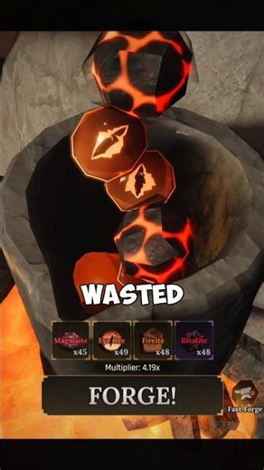 I Wasted 165 Legendary Ore In The Forge...