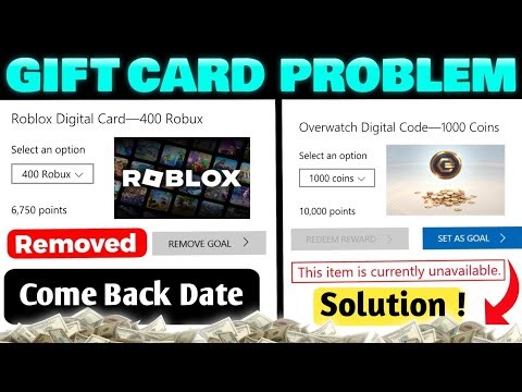 Microsoft Rewards Gift Card Out Of Stock | This Item Is Currently Unavailable | Out of Stock 🤑|
