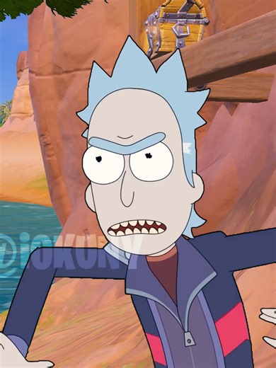 Rick Prime's Fish Stick Frying in Fortnite