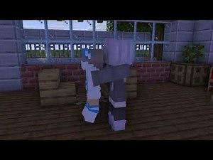 Minecraft shrinking animation