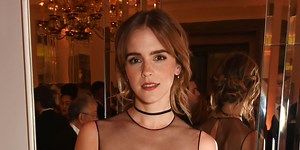 Emma Watson Wore a Witchy Dior Ball Gown for Halloween