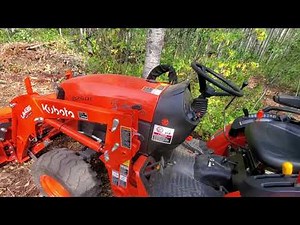 Kubota B2601 led head lights and ROPS lights