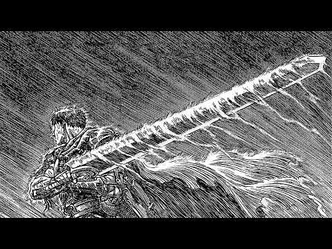 Berserk - Theme of Guts (slowed down with reverb and rain)