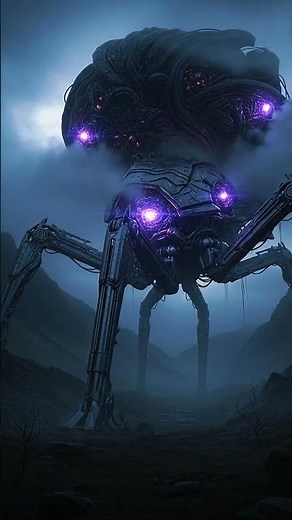 The Cosmic Storm Entity vs. The Alien War Machine | EPIC SCI-FI BATTLE #shorts