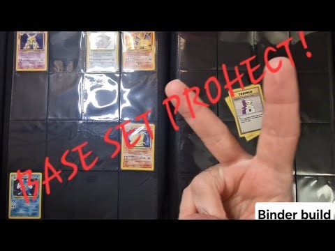 Updating My Pokémon Base Set Binder! New Cards Added. Part 2