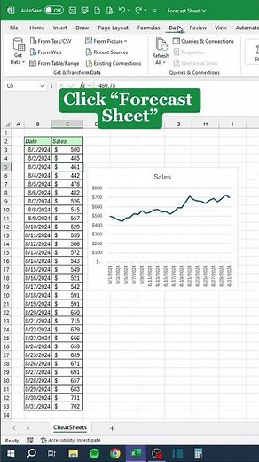 Forecast in Excel | Predict Future Values Easily