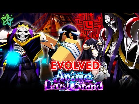 Glitched & Mystical Overlord & Albedo Showcase in Anime Last Stand (King of Darkness)