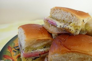The Best Ham and Cheese Sliders. Period.