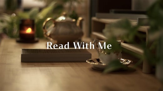 【Read With Me】 跟我一起阅读一小时 实时｜Thunderstorm ASMR