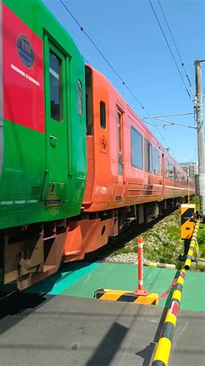 3回目の福岡ららぽーと編③783系 ハイパーサルーンみどり+ハウステンボス 特急みどり 博多行 高速通過！
