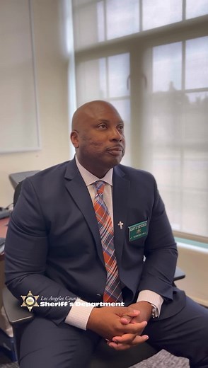 Lt.Terrence Bell is more than a dedicated Los Angeles County Sheriff's Department investigator; he is a special needs father to 18 yr old Trenton, who has cerebral palsy. Lt. Bell believes raising Trenton makes him a better person and better cop! #LASD #Father #Resilience #LawEnforcement | Los Angeles County Sheriff's Department