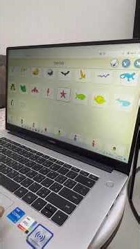 Jibreel is practicing scratch jr.#scratch #junior #learning #children #enjoyment