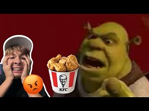 THEROCKINLOBSTER KILLED SHREK AGAIN! 😵 - [YTP] TheRockinLobster Shut Down KFC REACTION!