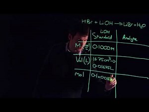 Titration Calculation 1