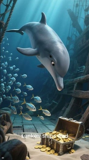 The Friendly Dolphin’s Ocean Journey 🐬🌊 | Kids Cartoon Short